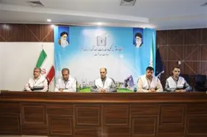 مانور دورمیزی آمادگی در برابر حمله هوایی دشمن به بیمارستان در معاونت بهداشت برگزار شد