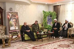 دیدار رئیس دانشگاه علوم پزشکی تبریز با خانواده پرستار فقید علی زاهد