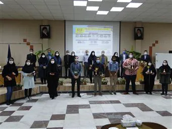 مراسم تقدیر از دانشجویان مدال آور دانشگاه  در یازدهمین المپیاد علمی  دانشجویان دانشگاههای علوم پزشکی سراسرکشور