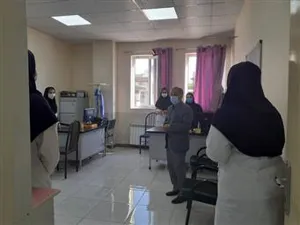 ازدید سر زده مدیر شبکه بهداشت و درمان شهرستان مرند  از مرکز خدمات جامع سلامت شهری و روستایی بهشتی و درمانگاه شبانه روزی شهید باکری