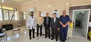 بازدید مدیر امور آزمایشگاه‌های استان از بخش آزمایشگاهی بیمارستان باباباغی تبریز