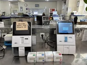 راه‌اندازی و آموزش دو دستگاه آنالایزر پیشرفته خون ABL-9 در آزمایشگاه