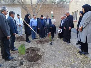 همزمان با روز پرستار، یاد شهدای سلامت با کاشت ۲۰ اصله نهال زنده نگه داشته شد