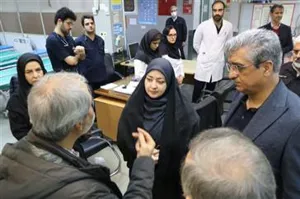بازدید رئیس اداره اورژانس بیمارستانی مرکز مدیریت بیمارستانی و تعالی خدمات بالینی معاونت درمان وزارت بهداشت، از مرکز آموزشی درمانی شهید مدنی تبریز