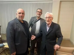 دیدار رئیس دانشگاه علوم پزشکی تبریز با استاد پیشکسوت بیوشیمی، دکتر جواد بلورچیان