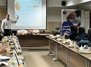برگزاری دوره جامع آموزش کمک‌های اولیه ویژه کارکنان اداری دانشگاه علوم پزشکی تبریز