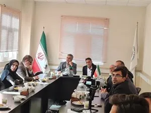 بازدید سرپرست روابط عمومی وزارت بهداشت از مرکز تحقیقات پیشگیری از حوادث جاده‌ای تبریز