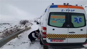 عملیات ۸ ساعته اورژانس در دل برف/ نجات جان مادر باردار در روستای گنبرف تیکمه داش