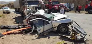 سانحه شدید رانندگی  جاده قدیم میانه تبریز