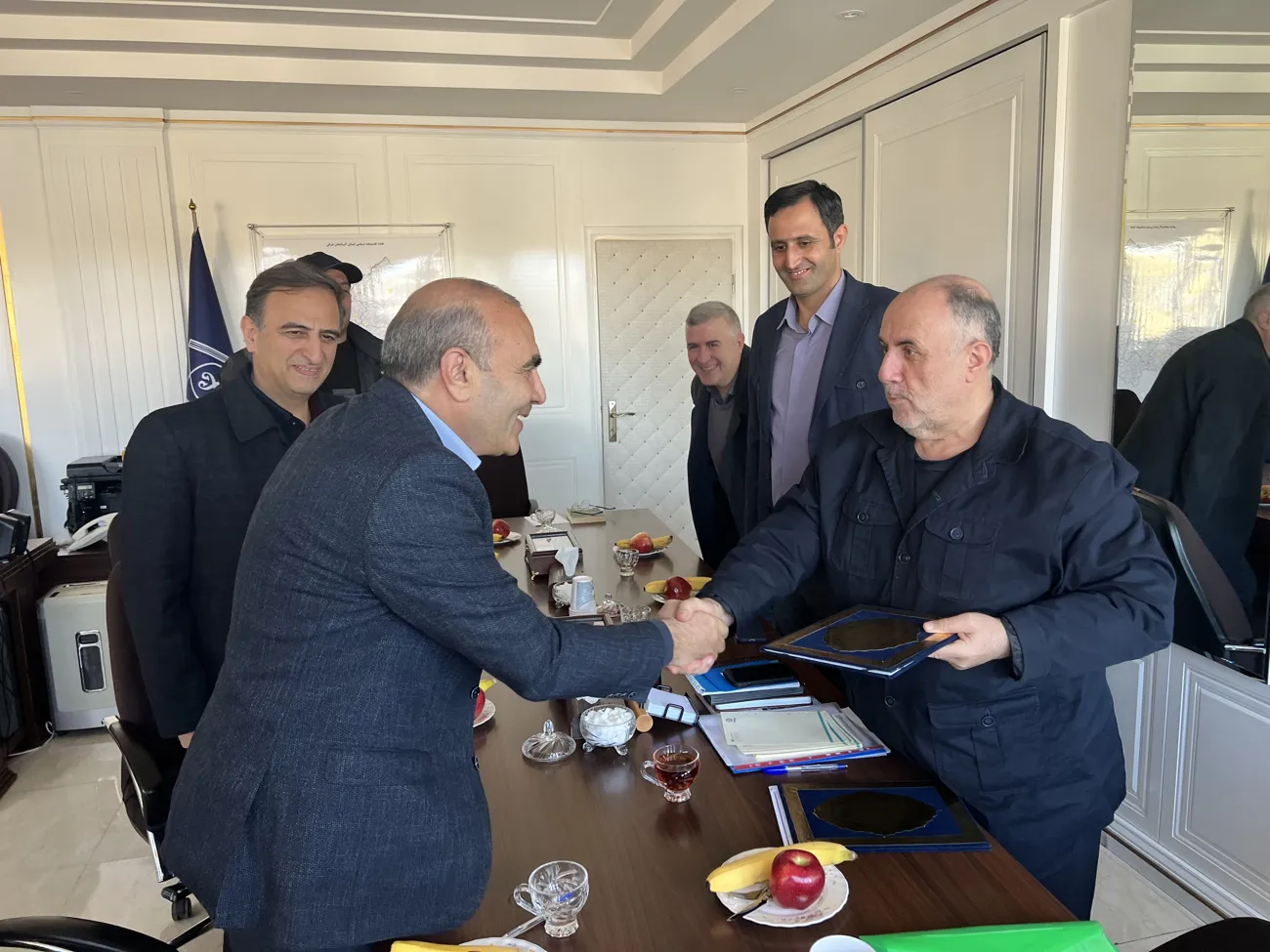  قرارداد ساخت مرکزخدمات جامع سلامت منتخب شبانه روزی صوفیان امضا شد 