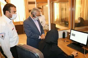 حضور فرماندار تبریز در مرکز اورژانس پیش بیمارستانی و مدیریت حوادث دانشگاه علوم پزشکی تبریز