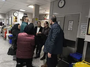 بازدید میدانی مسئولان انفورماتیک دانشگاه علوم پزشکی از مرکز سینا جهت آغاز الکترونیکی‌سازی پرونده‌های پزشکی