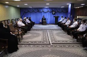 دیدار حجت الاسلام والمسلمین سیدمحمدعلی آل هاشم ، امام جمعه محبوب تبریز با پرسنل مرکز مدیریت حوادث وفوریتهای پزشکی استان بمناسبت روز ملی اورژانس