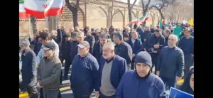 حضور حماسی خانواده بزرگ دانشگاه علوم پزشکی تبریز در راهپیمایی روز جهانی قدس