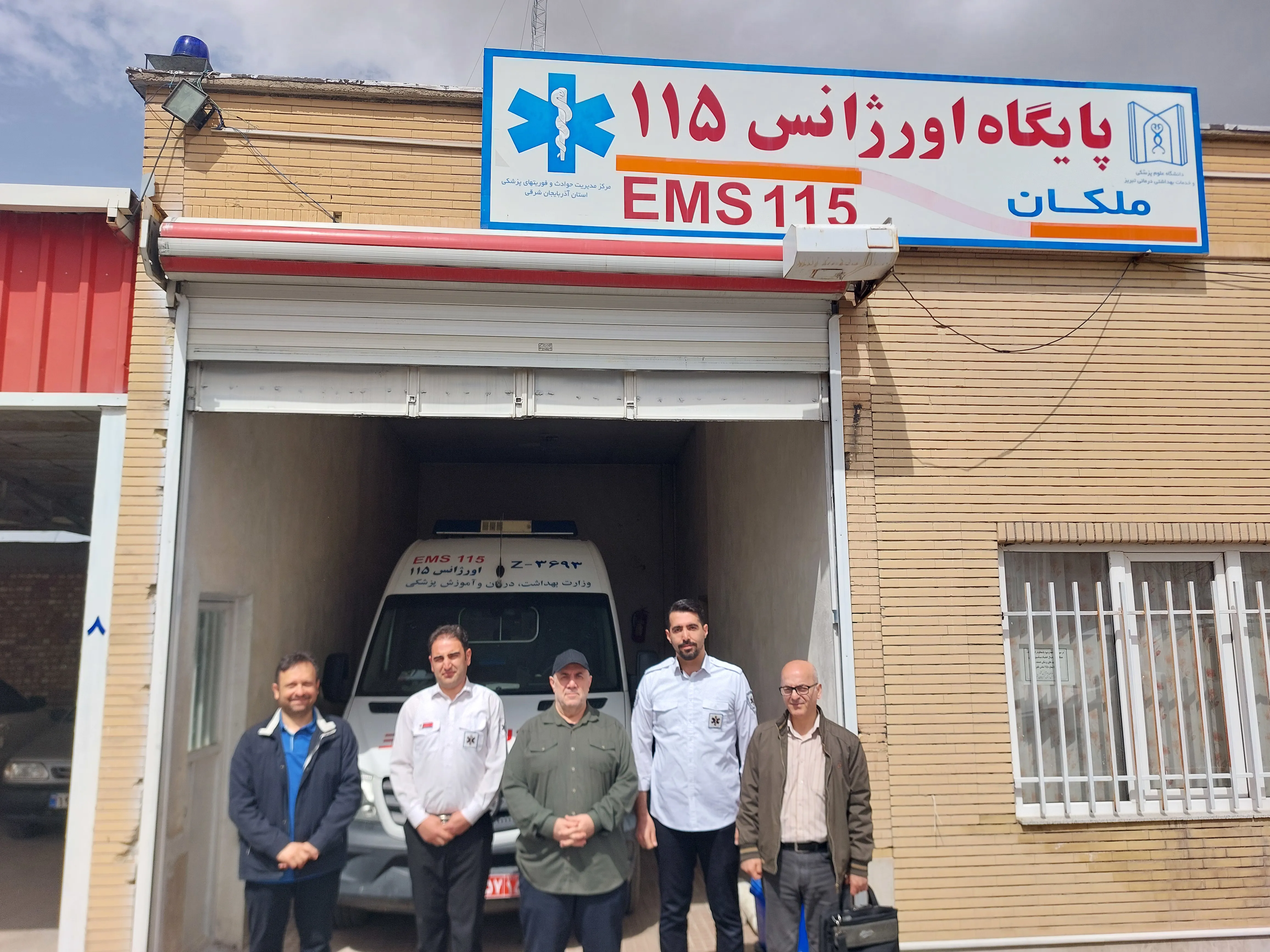 پایش میدانی آمادگی پایگاه‌های اورژانس توسط رئیس دانشگاه علوم پزشکی تبریز در شهرهای ایلخچی، جزیره اسلامی، بناب، ملکان، آذرشهر و خسروشاه