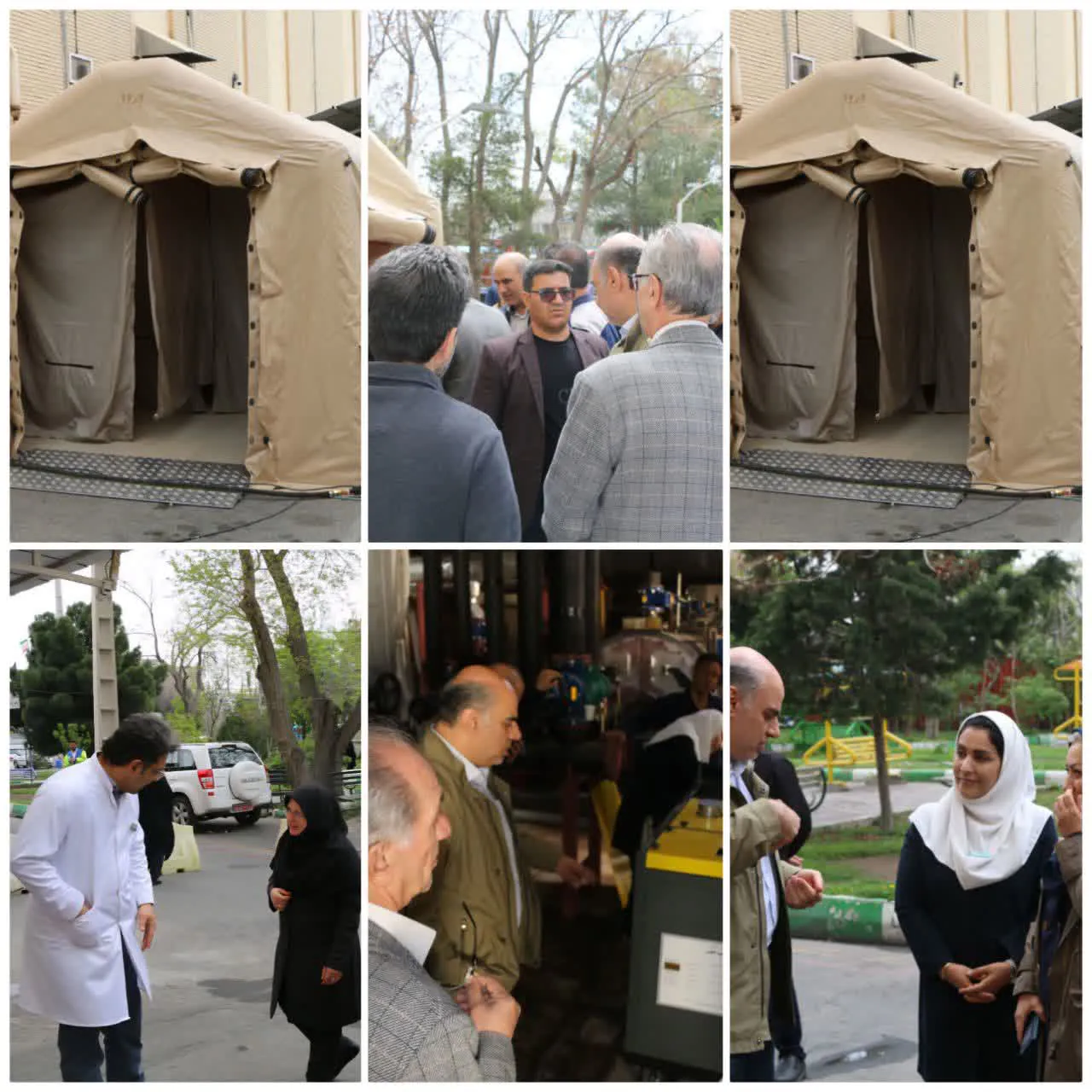 راه‌اندازی سامانه آلودگی‌زدایی مواد شیمیایی برای نخستین بار در بیمارستان طالقانی
