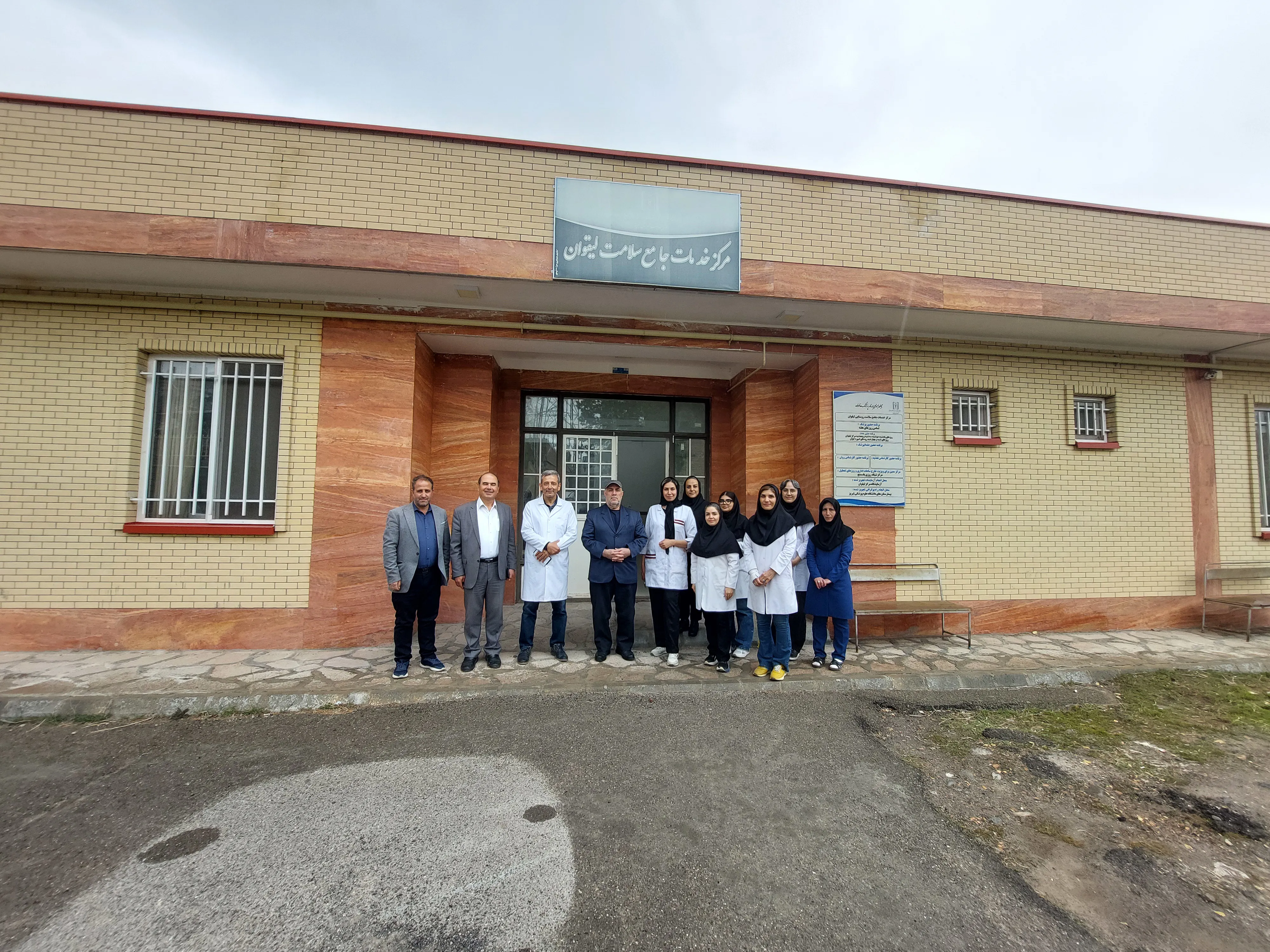 بازدید رئیس دانشگاه علوم پزشکی تبریز از خانه بهداشت روستای اسپراخون و مراکز خدمات جامع سلامت لیقوان و بیرق