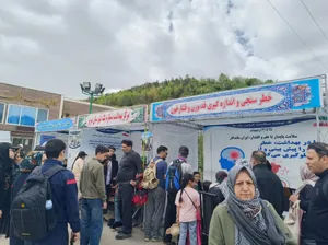 استقبال گسترده شهروندان تبریزی از برنامه ورزشی مرکز بهداشت شماره یک در آغاز هفته سلامت