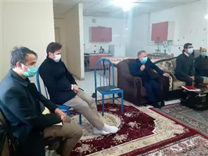 ازدید مدیر شبکه بهداشت و درمان شهرستان مرند دکتر صمد طاهری ، معاون بهداشتی و مسئول کمیته های تخصصی ، از مراحل اجرایی طرح شهید حاج قاسم سلیمانی مرکز جامع سلامت شهری و روستایی کشکسرای