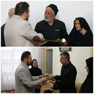 دیدار معاون درمان دانشگاه علوم پزشکی تبریز با خانواده‌های اهداکننده عضو در هفته اهدای عضو