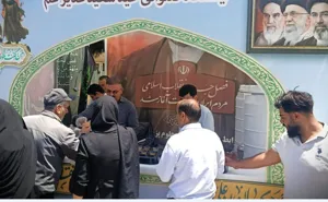 گرامیداشت عید سعید غدیر خم با برپایی ایستگاه صلواتی در دانشگاه علوم پزشکی تبریز