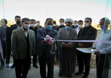 بهره برداری از پانسیون پزشکان بیمارستان علامه جعفری ورزقان