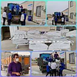 تعداد ۱۰ تخت مکانیزه ویژه ICU