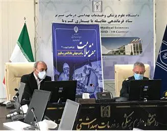 دیدار فرمانده انتظامی آذربایجانشرقی وهیئت همراه با رئیس دانشگاه علوم پزشکی تبریز