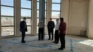 باز دید دکتر صومی از بیمارستان جدید آذرشهر