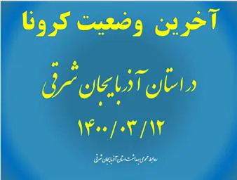معاون بهداشت دانشگاه علوم پزشکی تبریز خبر داد