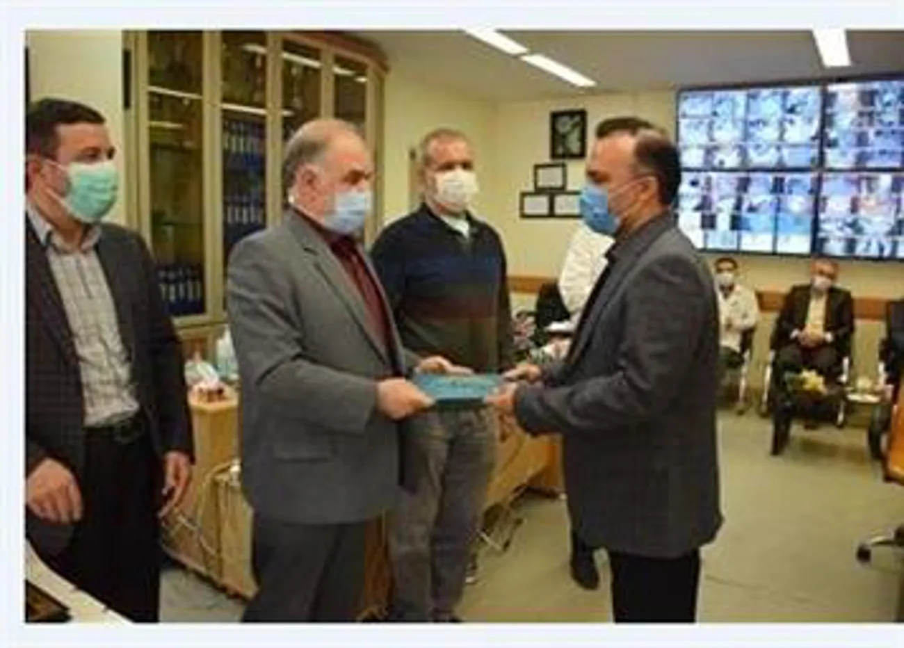 مراسم تودیع و معارفه مدیر مرکز آموزشی و درمانی امام رضا (ع) تبریز برگزار شد