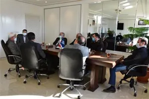 ​​​​​​​دیدار اعضاء هیئت مدیره انجمن صنایع غذایی استان با رئیس دانشگاه علوم پزشکی تبریز