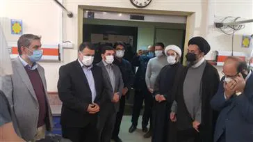 حضور سرزده معاون فرهنگی سازمان تبلیغات اسلامی تبریز در بیمارستان شهدا و تبریک روز پرستار