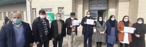 ویزیت رایگان پزشکان متخصص بسیج جامعه پزشکی شبکه بهداشت و درمان اهر در هوراند 