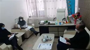 حضور دکترعلی جنتی معاون توسعه مدیریت ومنابع دانشگاه در بیمارستان الزهرا(س)