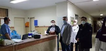 ​​​​​​​بازدید معاون درمان دانشگاه علوم پزشکی تبریز از مراکز آموزشی و درمانی تبریز
