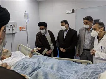 عیادت نماینده ولی فقیه در آذربایجان شرقی از آیت الله حاج شیخ جواد حاجی زاده