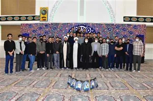      نشست صمیمی رئیس دانشگاه با اعضاء هیأت عاشقان ثارا... دانشگاه علوم پزشکی تبریز