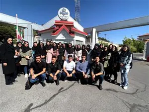 بازدید دانشجویان دانشکده بهداشت
