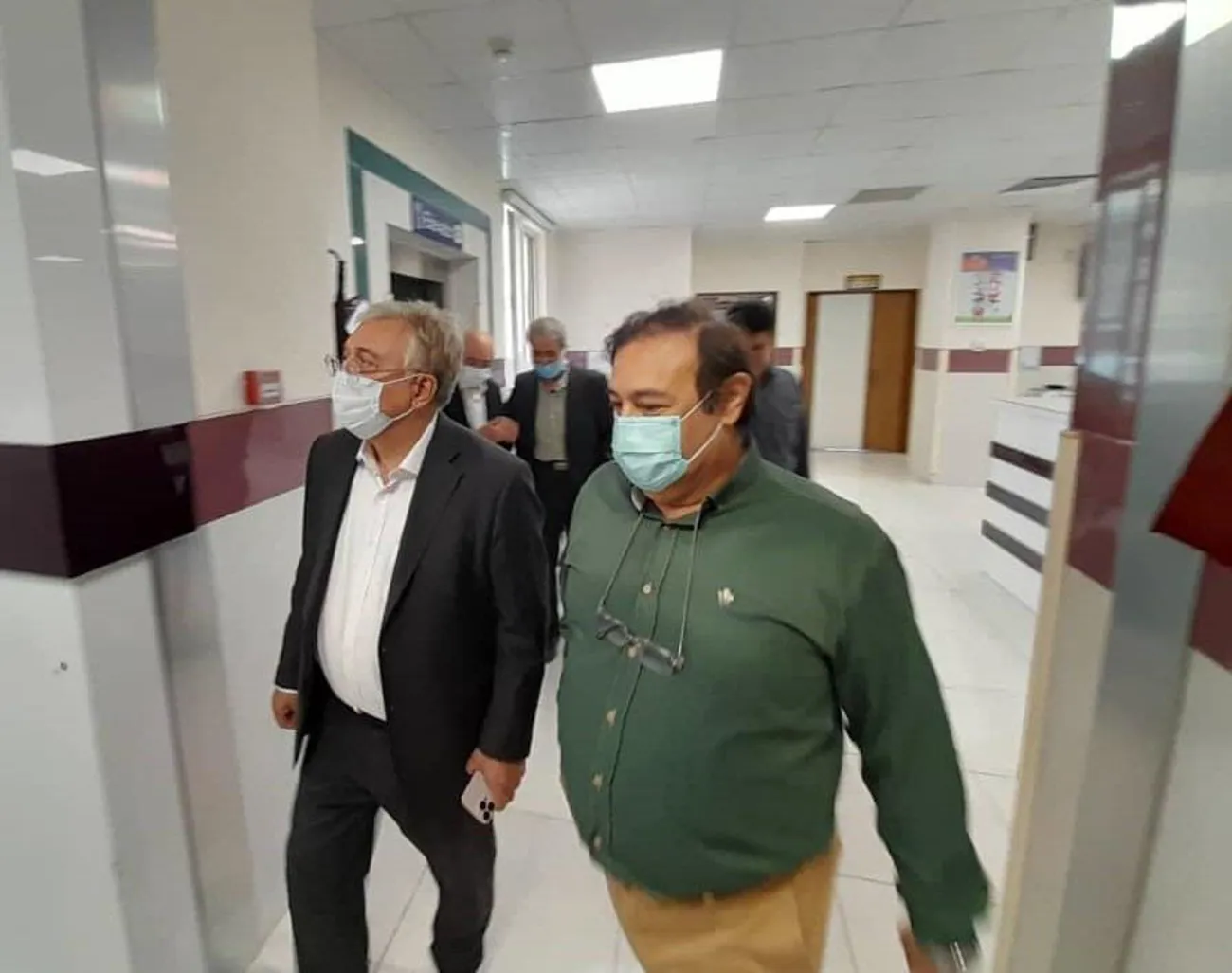 بازدید از مرکز قلب شهید مدنی تبریز