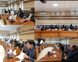 برگزاری کارگروه تخصصی پدافند غیر عامل شبکه بهداشت و درمان شهرستان میانه 