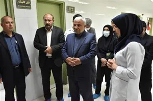 رونمایی از تجهیزات پزشکی بیمارستان فاطمیه شبستر