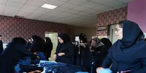 برگزاری نمایشگاه محصولات عفاف و حجاب در دانشگاه علوم پزشکی تبریز