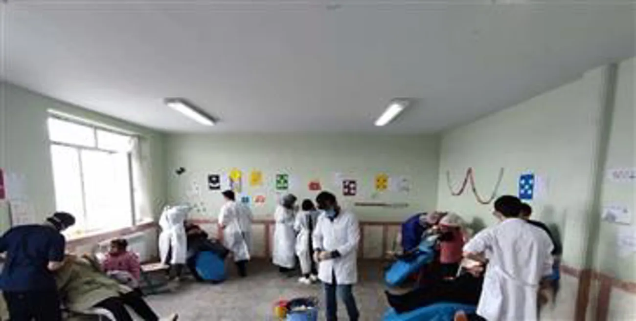 برگزاری اردوی جهادی تخصصی دندانپزشکی منطقه شهرستان هوراند