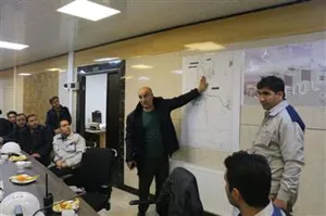 بازدید معاون هماهنگی امورعمرانی استانداری از پروژه های عمرانی درحال ساخت