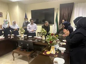مراسم تودیع و معارفه رئیس خدمات پرستاری دانشکده دندانپزشکی