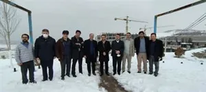 بازدید معاون درمان وزارت بهداشت از پروژه بیمارستان ۱۰۰۰ تختخوابی تبریز