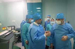 بازدید معاون درمان وزارت بهداشت از مرکز آموزشی ودرمانی نیکوکاری