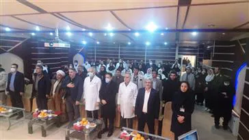 مراسم معارفه رئیس مرکز آموزشی درمانی نیکوکاری تبریز برگزار شد.