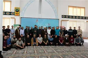 دیدار رییس دانشگاه علوم پزشکی تبریز با دانشجویان در مراسم اعتکاف 